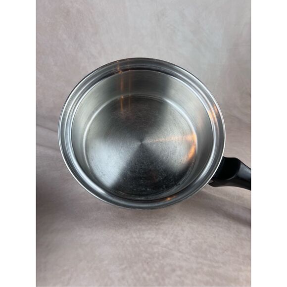 Chef’s Ware Townecraft Saucepan Pot With Lid Stainless Steel Tri Ply - Picture 7 of 10